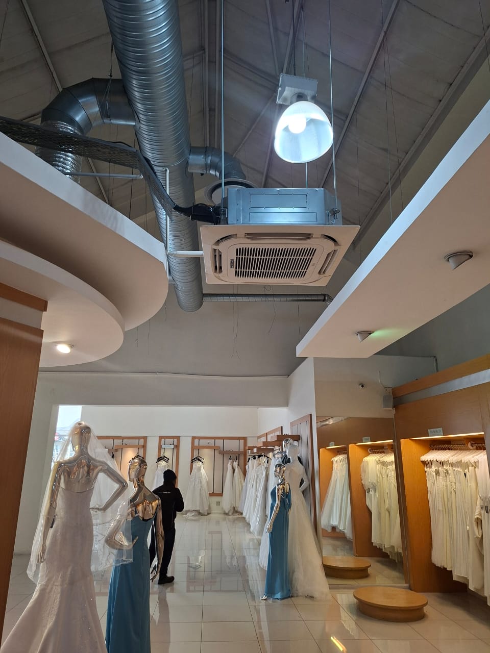 Completed industrial facility extraction system